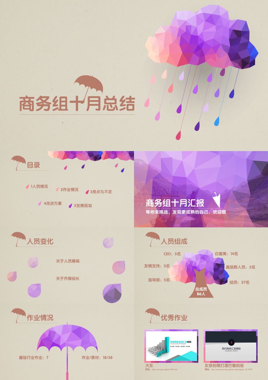 原business模板 (4)商业计划书PPT模板